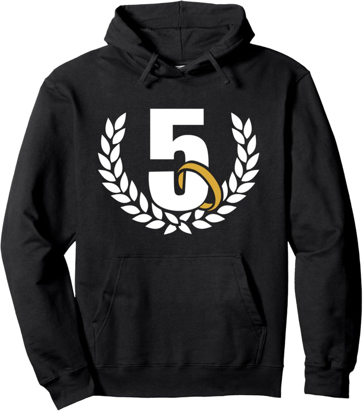 5. Hochzeitstag Pullover Hoodie