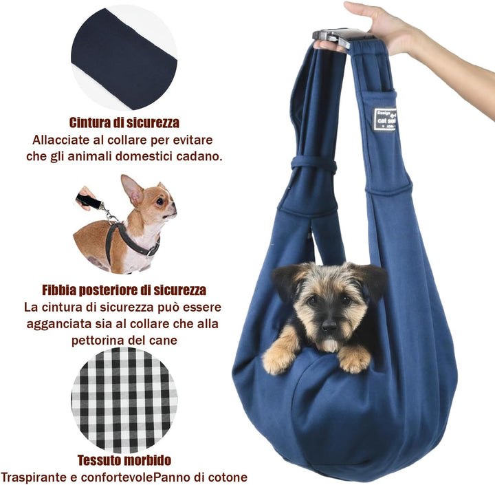 Hundetasche, verstellbare Reisetasche für kleine Hunde