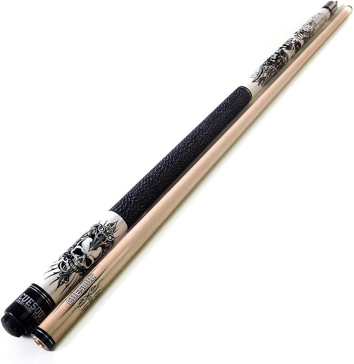 CUESOUL Rockin Series 57"21 Unzen Maple-Pool Queue Set mit Gewindeschoner/Wellenschutz und Cue Handt