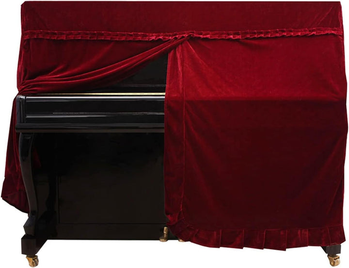 Klavier Abdeckung, Klavierabdeckung Thickened Upright Piano Keyboard Staubschutzhülle Staubdicht Was