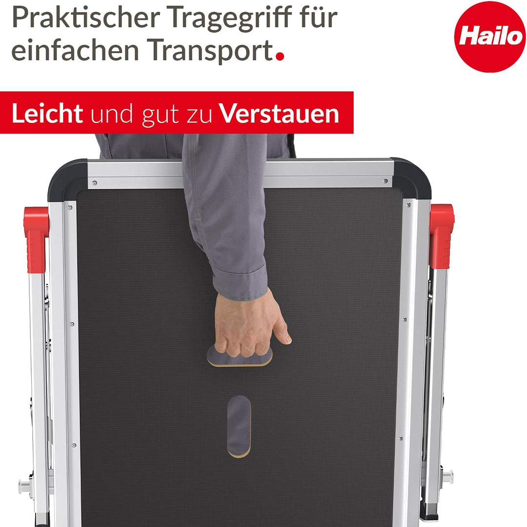 Hailo TP1 Treppenpodest - Arbeitsplattform aus Rutschfester Siebdruckplatte mit Tragegriff und integ