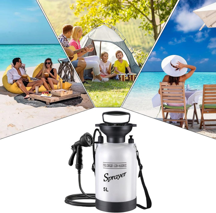 Tragbare Dusche | Reise Camping Dusche Wasserpumpe | Waschspritzer Outdoor Zubehör Für Haustierbad U
