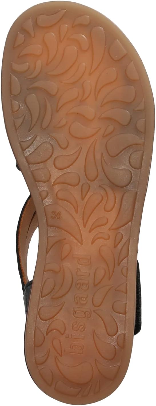 Bisgaard Mädchen Clea Sandal 33 EU Schwarz, 33 EU Schwarz
