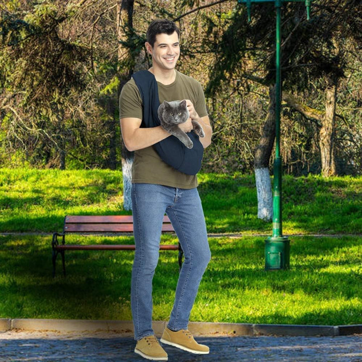 CUBY Sommer Tragetücher Hunde Kleine Hunde Katze Sling Pet Tragetuch Single Schulter Pet Bag für Rei