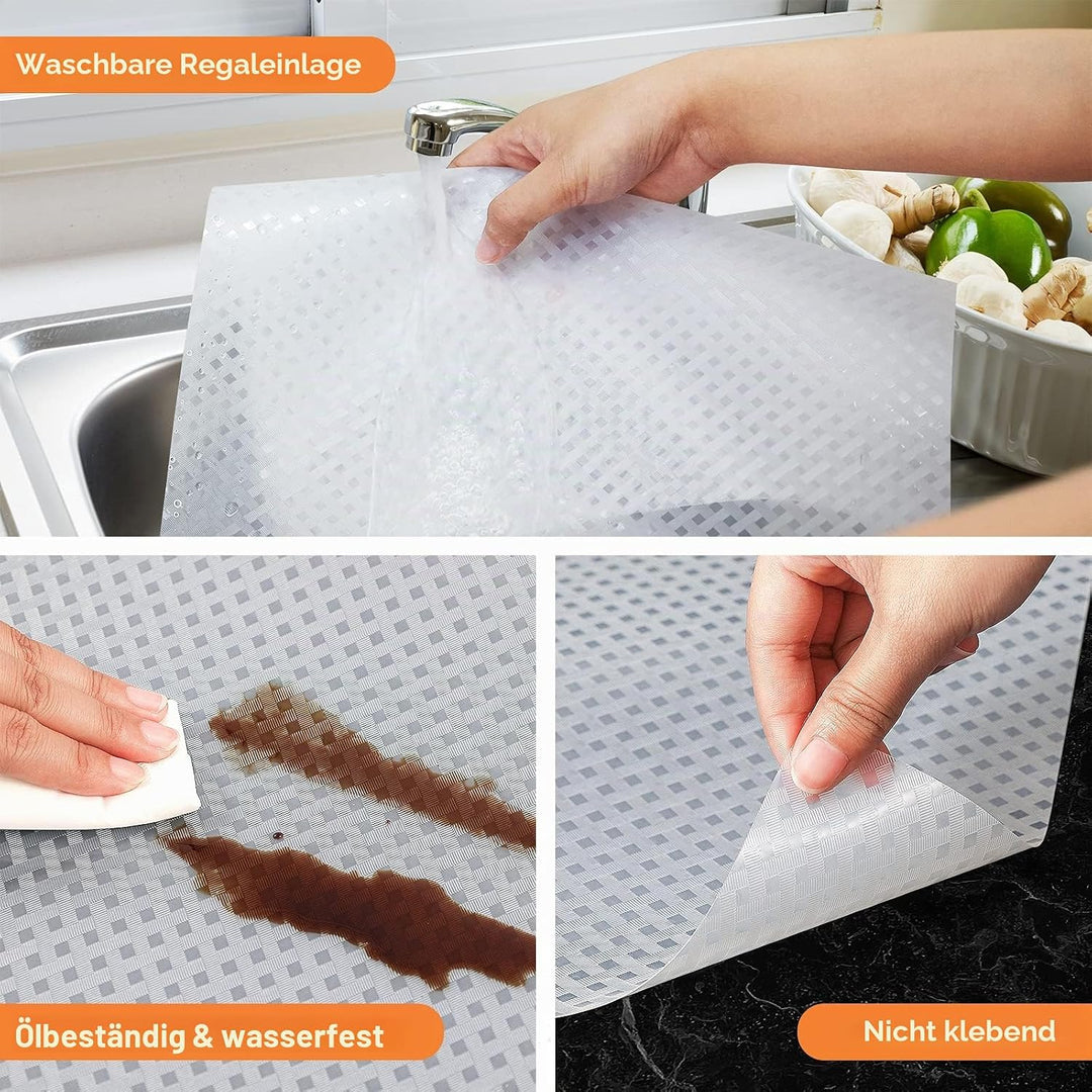 Schubladenmatte Nicht Klebende Haltbarem Schubladenauskleidung Antirutschmatte Eva Material Wasserdi