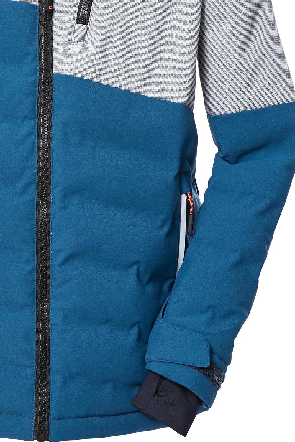 Killtec Jungen Ksw 172 Bys Ski Qltd Jckt Skijacke/Steppjacke mit Kapuze und Schneefang 152 dunkel oz