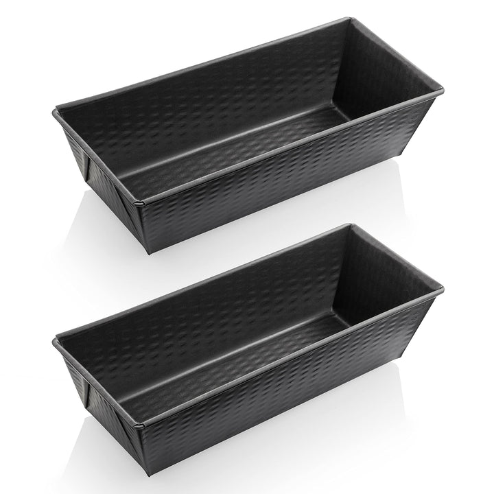 Grizzly Brotbackform, 2X Kastenform 30 x 11,5 cm, sauerteigbeständig, antihaft, Kastenbackform für B