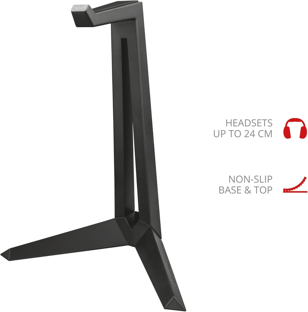 Trust Gaming GXT 260 Cendor Kopfhörer Ständer, Headset Halterung, Passend für Alle Headsets bis 24 c
