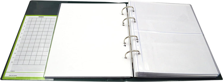 COLLECTOR Banknotenalbum mit Schutzkassette Etui für Verschiedene Banknoten-Grössen - mit Seiten und