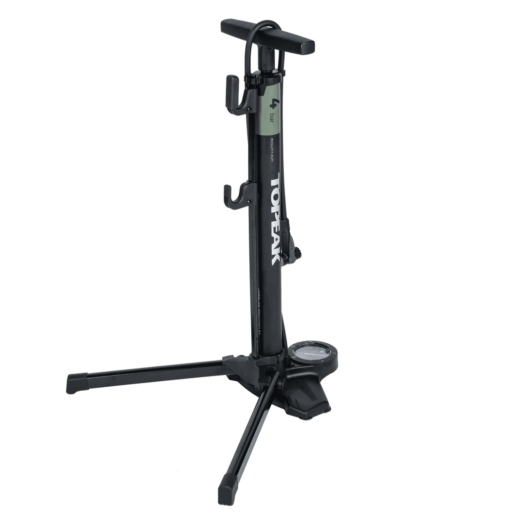 Topeak Unisex – Erwachsene Transformer Mountain EX Pumpe, Schwarz und Gelb, 65,9x23,6x24,3 cm