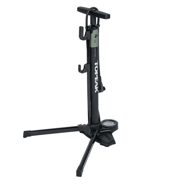Topeak Unisex – Erwachsene Transformer Mountain EX Pumpe, Schwarz und Gelb, 65,9x23,6x24,3 cm