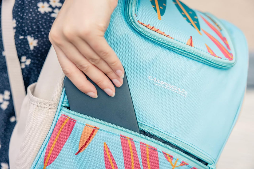 Campingaz Ethnic Junior Kühlrucksack 9 Liter|Isolierter Rucksack hält Speisen und Getränke bis zu 9
