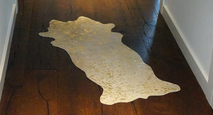 unendlich schoen - Echter Kuhfell Teppich klein, Made in Germany, geruchsneutral, Rinderfell ideal f