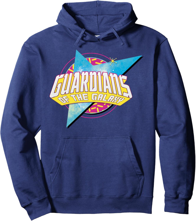 Marvel Guardians Of The Galaxy Retro Abstract Logo Pullover Hoodie