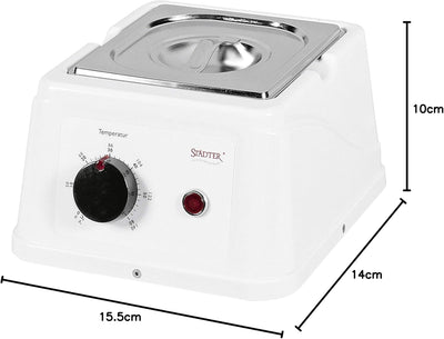 Städter Temperiergerät für Kuvertüre, Schokolade, Schokoladenschmelzgerät, Schmelztopf, inkl. Deckel