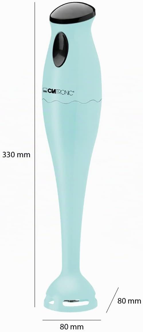 Clatronic Stabmixer/Pürierstab/Blender/Stab-Mixer/Stick/Mixstab SM 3577; Edelstahl-Schlagmesser; für