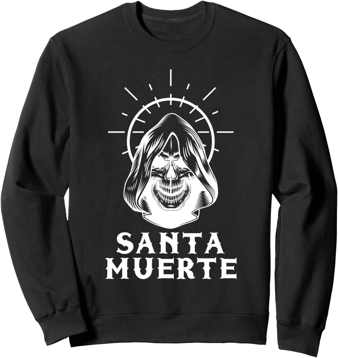 Mexikanischer Santa Muerte Calavera Skelett Mexiko Totenkopf Tod Sweatshirt
