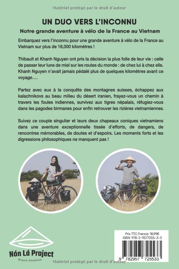 Un Duo vers l'Inconnu: Notre grande aventure à vélo de la France au Vietnam, Taschenbuch