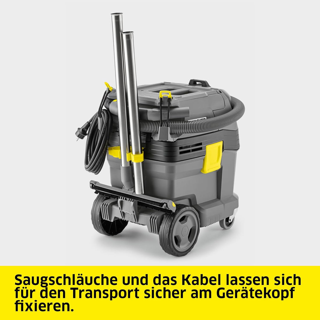 Kärcher Nass-/Trockensauger NT 30/1 Tact Te Adv L, Leistung: max. 1380 W, Kunststoffbehälter: 30 l,