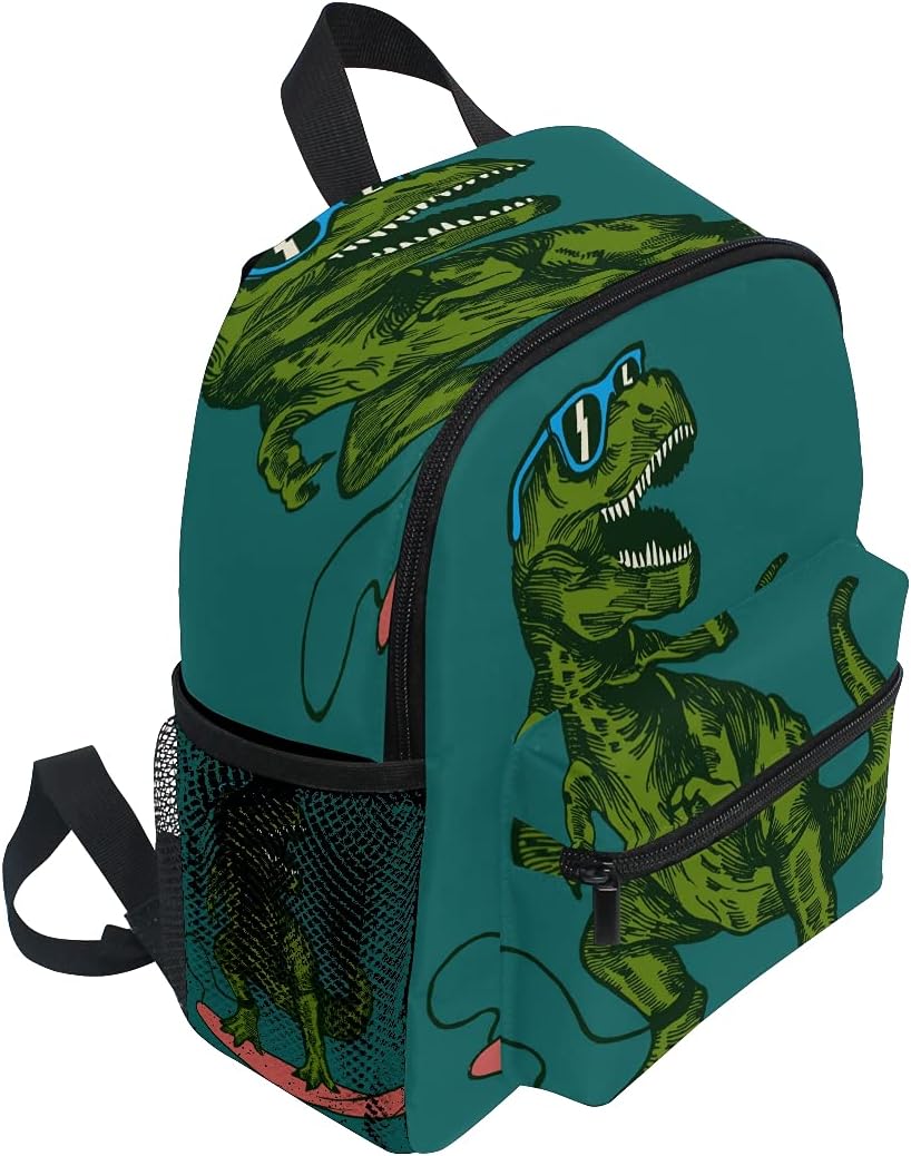 Blauer Dinosaurier-Rucksack für Kleinkinder, niedlicher Kinder-Rucksack für Kinder, Jungen, Kinderga