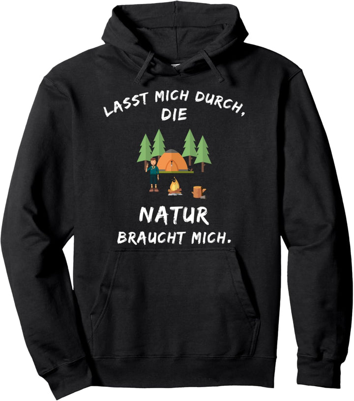 Lustiger Pfadfinder Spruch Pfadfinden Zelten Camping Wandern Pullover Hoodie