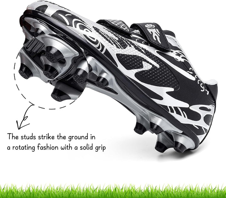Unitysow Fussballschuhe Jungen Professionelle Fussballschuhe Kinder Athletics Trainingsschuhe Sports
