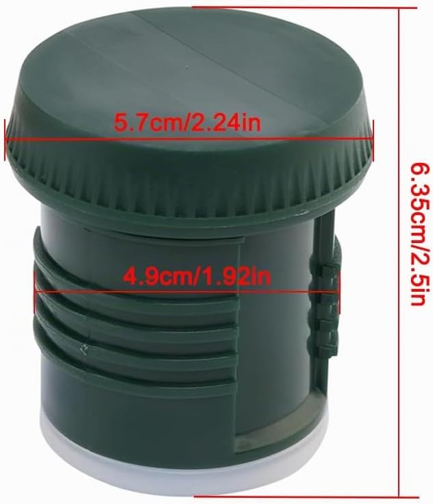 Ersatz-Thermos-Stopfen für Stanley Classic, vakuumisolierte Weithalsflasche, Grün, 2 Stück, 2