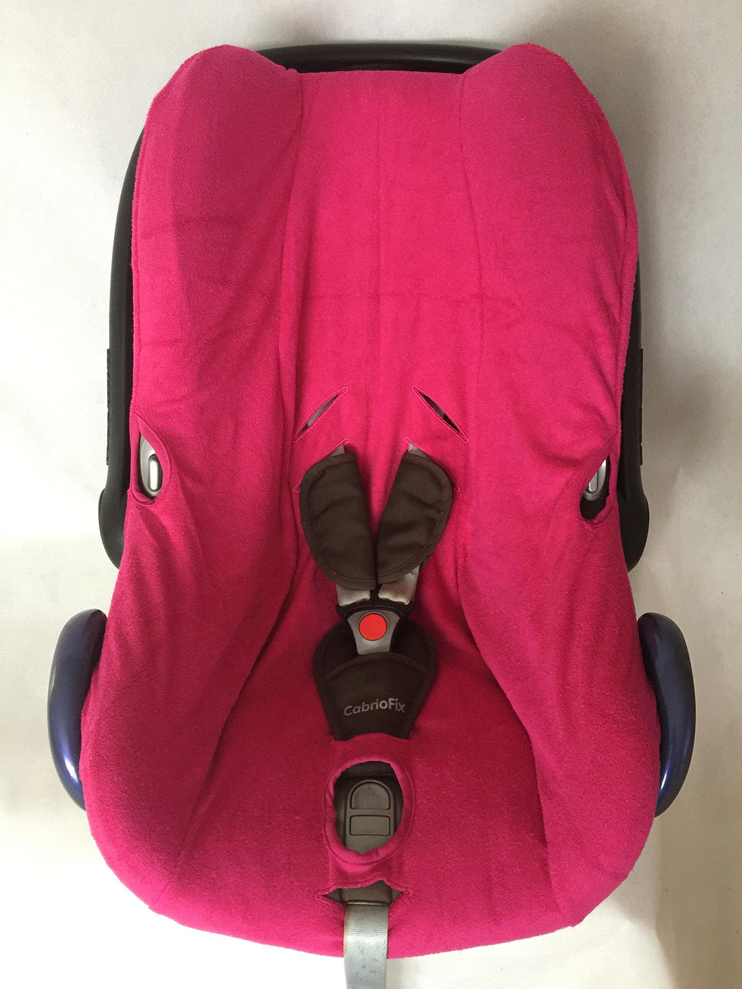 Sommerbezug Schonbezug Frottee von EKO passend für Maxi-cosi Cabriofix Frottee 100% Baumwolle pink