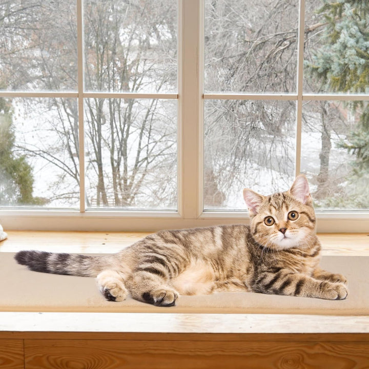 Pet Prime Cat Window Lounger, Matte für Fensterbänke, Katzen Fensterliege Matte, Anti-Rutsch Katzenb