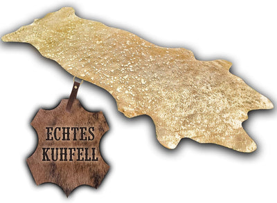 unendlich schoen - Echter Kuhfell Teppich klein, Made in Germany, geruchsneutral, Rinderfell ideal f