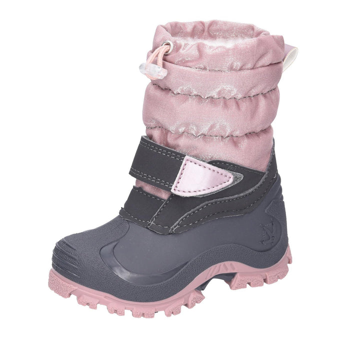 Lurchi Fjonna Kinderschuhe Mädchen Winterstiefel Boots Grau Freizeit 25 EU Rose, 25 EU Rose