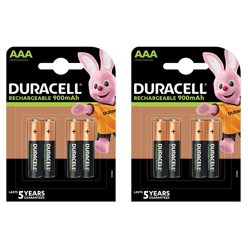 Duracell Wiederaufladbare Wiederaufladbar Ultra AAA 8 pack, 8 pack