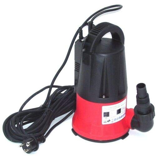 Flachsaugerpumpe Tauchpumpe 250W Pumpe flachsaugende Kellerpumpe 44326 Poolpumpe, Entwässerungspumpe