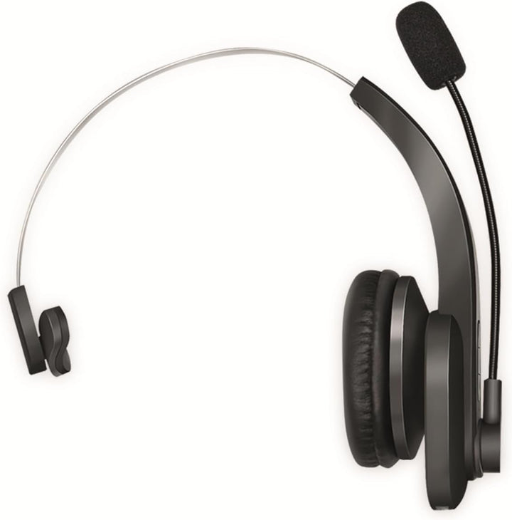 LogiLink BT0059 - BT Mono Headset mit Ladestation, Mikrofon Schwarz Standard