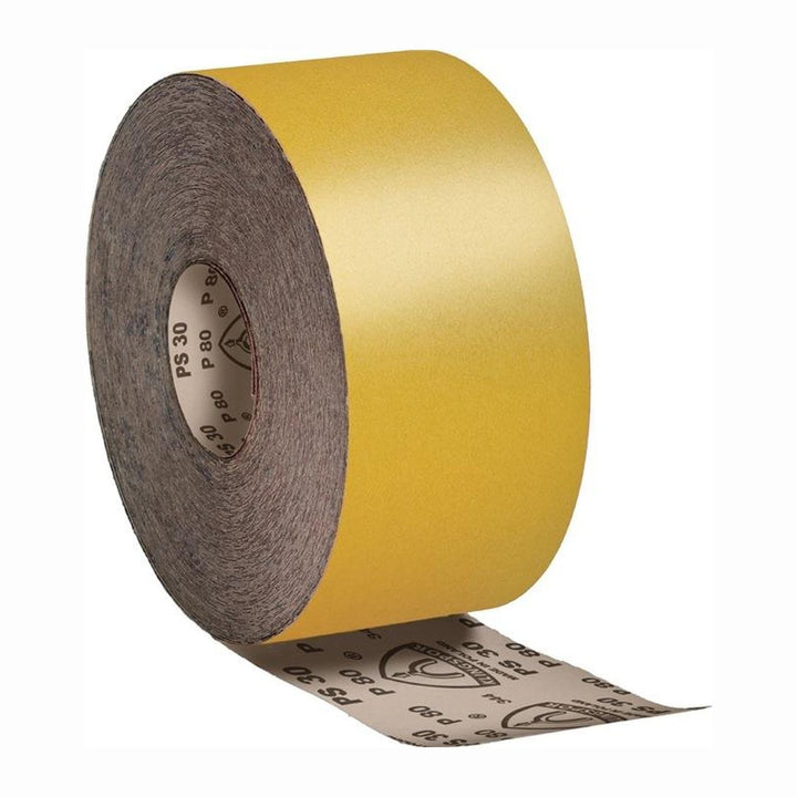 Klingpsor 174088 - PS 30 D Schleifmittelrollen mit Papierunterlage, 115x50000 - Korn 60, Korn 60