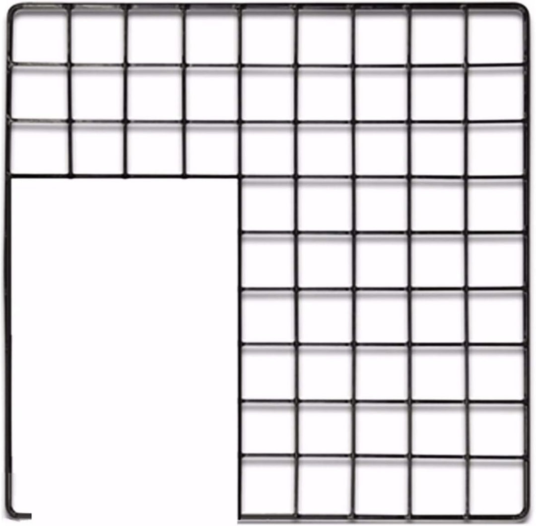 CagesCubes CyC Deluxe Käfig für Meerschweinchen, Basis (2 x 4 Seitenplatten, Schwarz) und Loft (2 x 