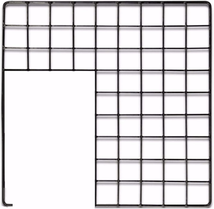 CagesCubes CyC Deluxe Käfig für Meerschweinchen, Basis (2 x 4 Seitenplatten, Schwarz) und Loft (2 x 