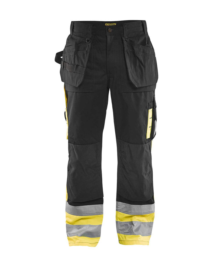 Blaklader 15291860 Hose mit hoher Sichtbarkeit, Schwarz/Gelb, grootte C62 C62 Black / Yellow, C62 Bl