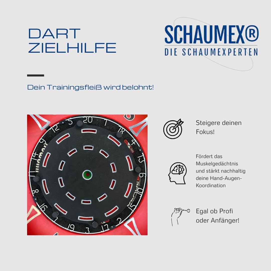 3er Set Dart Target Foam Super Sparpreis Trainer Dartscheibe aus Schaumstoff - Dart Zubehör - Traini