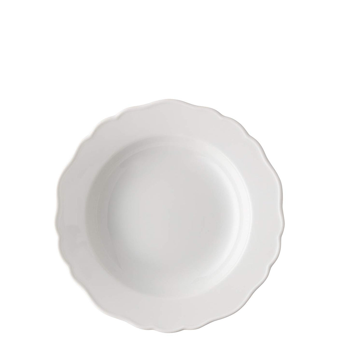 Hutschenreuther Maria Theresia Weiss Suppenteller 23 cm Fahne