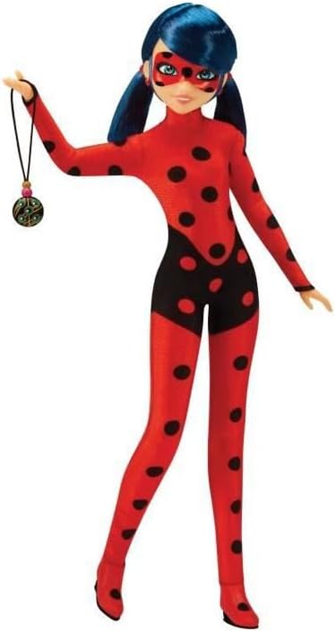 BANDAI - Miraculous Ladybug - Puppe - Marinette - Ladybug Lucky Charm - 26 cm grosse Ankleidepuppe -