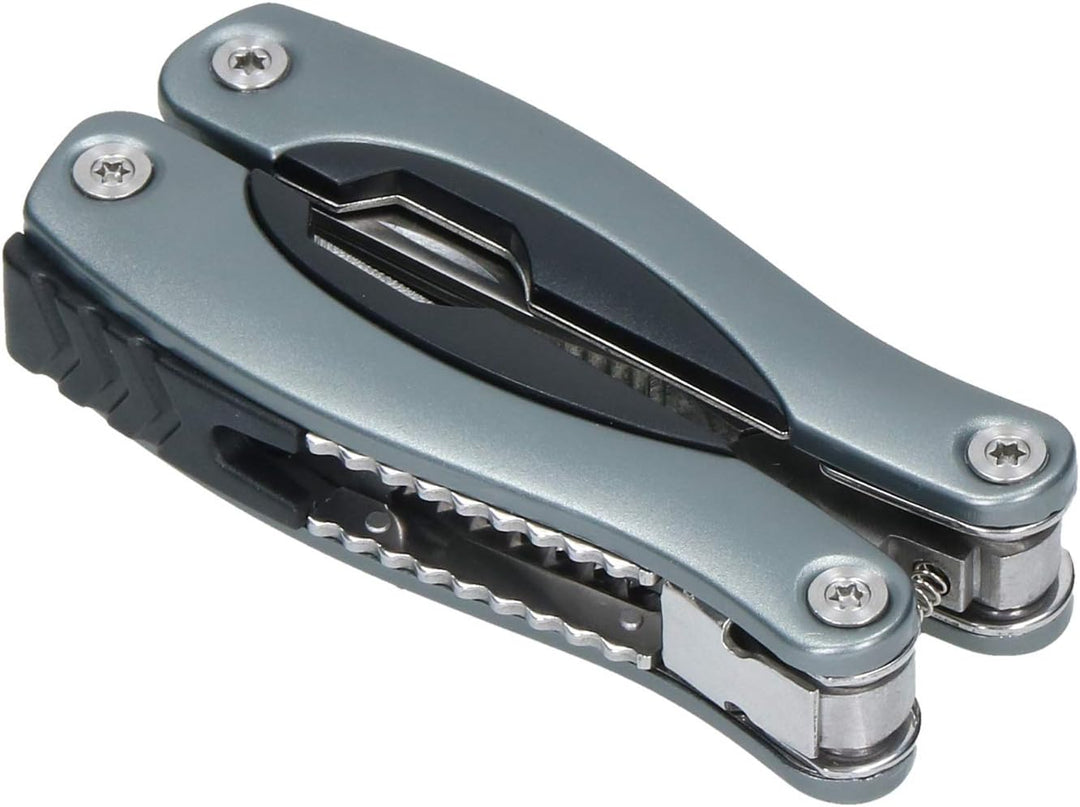 Personalisiertes Multifunktions-Taschenmesser - 8in1 Edelstahl Multitool Multitool grau, Multitool g