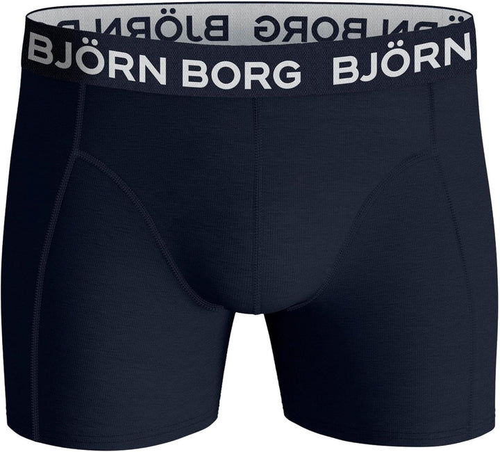 Björn Borg Solid Sammy Boxershorts (5-Pack) Kinder