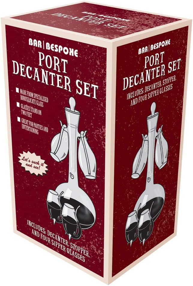 Port Sipper Port Gläser & Port Dekanter Set