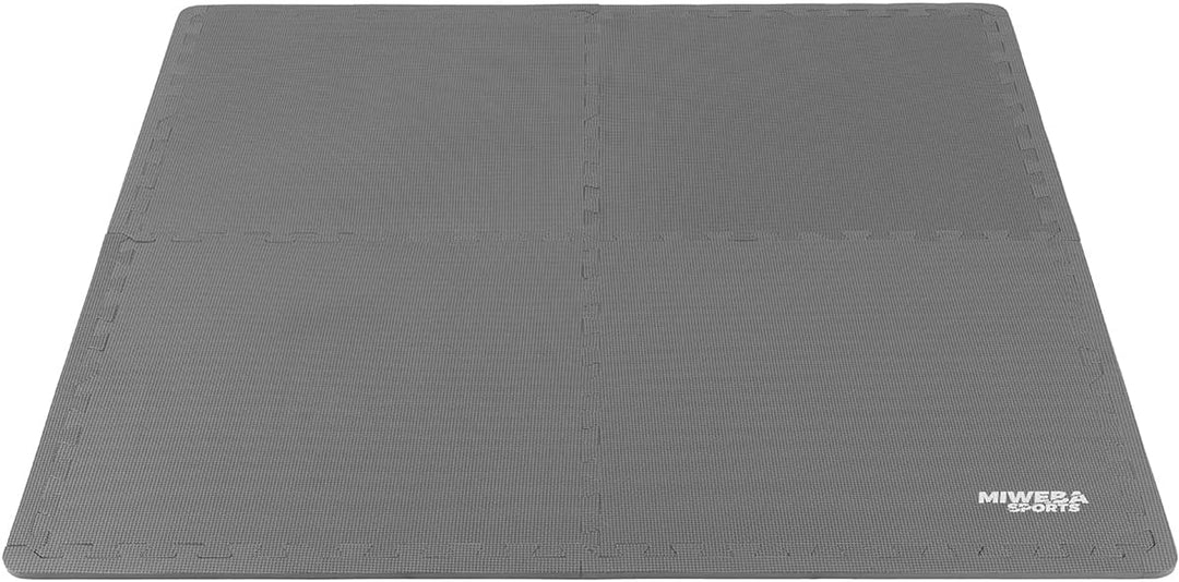 Miweba Sports Bodenschutzmatte BS100 | Sportmatte 3,175 m² - Set 8-teilig - 63,5 x 63,5 x 1,2 cm - P