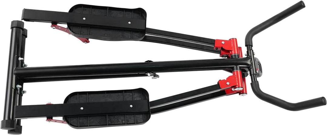 Klappbar Walker Trainingsgerät LCD-Display mit Trainingsdaten für Zuhause