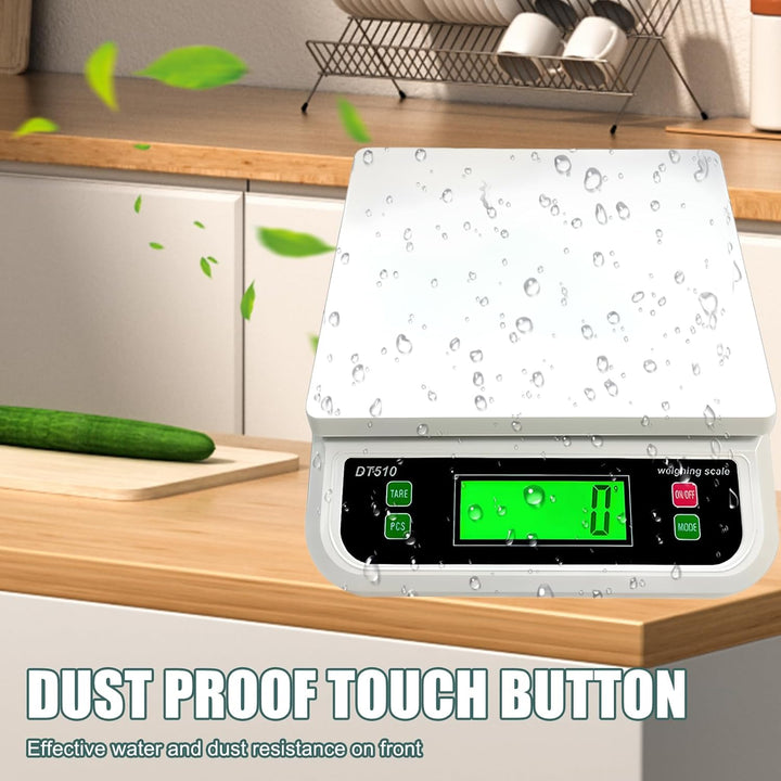 Waage Küchenwaage: 30kg/1g Küchenwaage digital, Food Scale mit LCD-Display Digitalwaage mit 6 Einhei