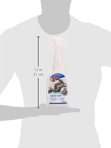 TRIXIE Simple'n'Clean Geruchs-Stopp für Katzen 750 ml - Geruchsentferner beseitigt unangenehme Gerü
