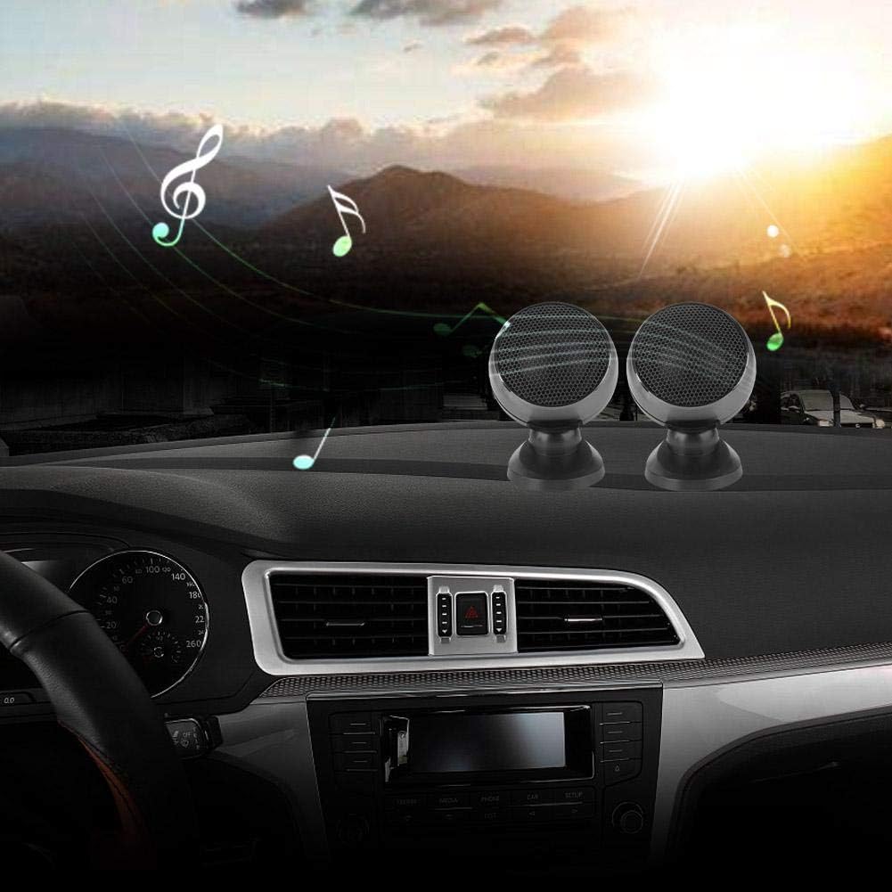 KIMISS Auto Koaxial Lautsprecher, 2er Auto Hochtöner Super Power Lautsprecher Musik Stereo Audio Lau