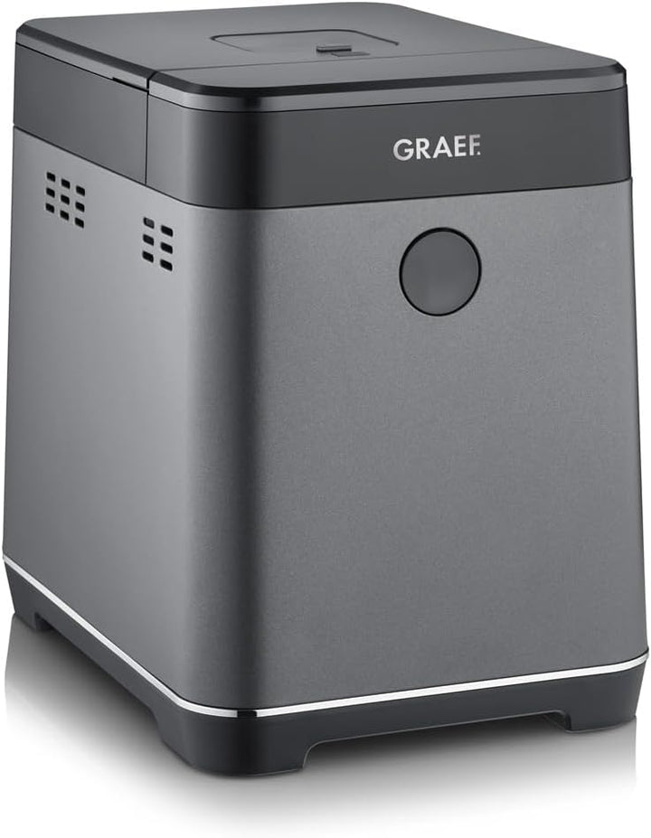 GRAEF Brotbackautomat BA806, Brotbackmaschine mit 36 Programmen, 500 g oder 750 g Brot, 60 min Warmh